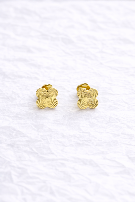 Topos Trébol Dorado Texturizado