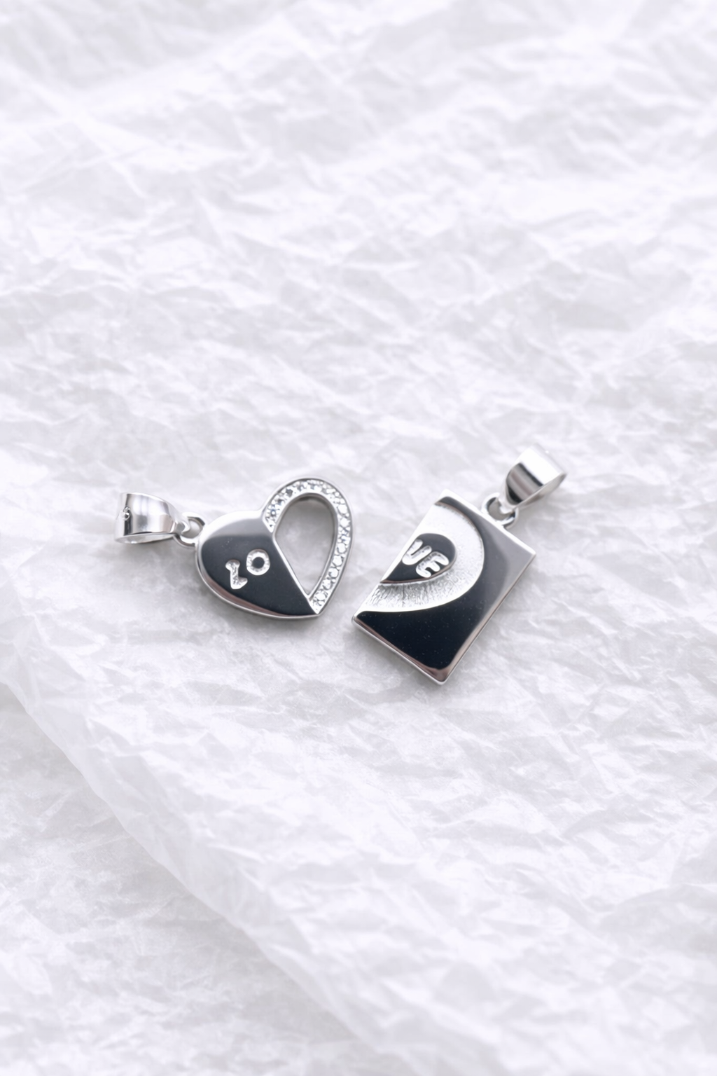 Dijes en Plata 925 “LOVE” para Pareja