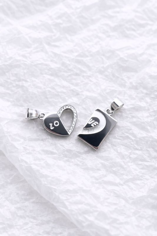 Dijes en Plata 925 “LOVE” para Pareja